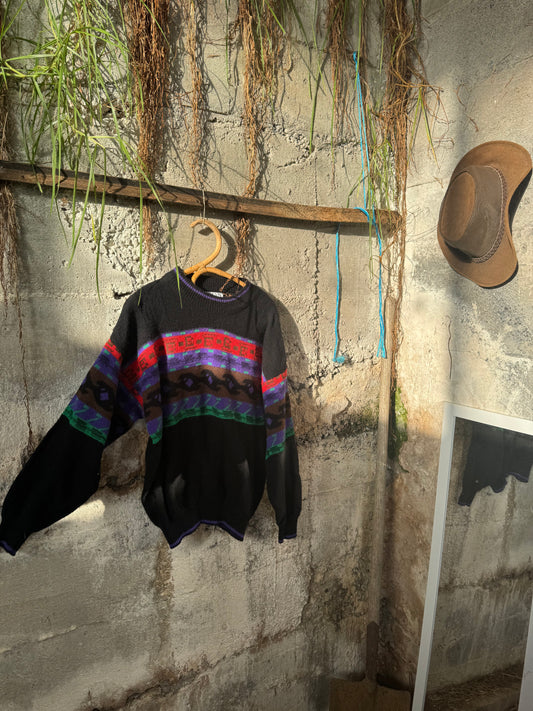 Funky wool knit