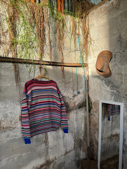 Vintage multi colour knit