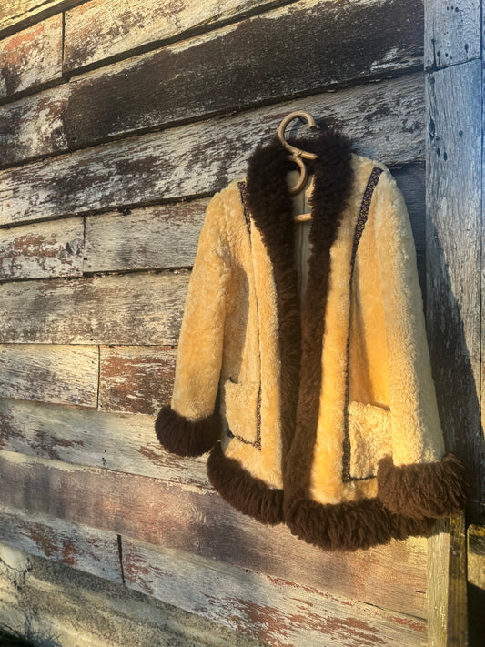 Sheep skin Penny lane coat