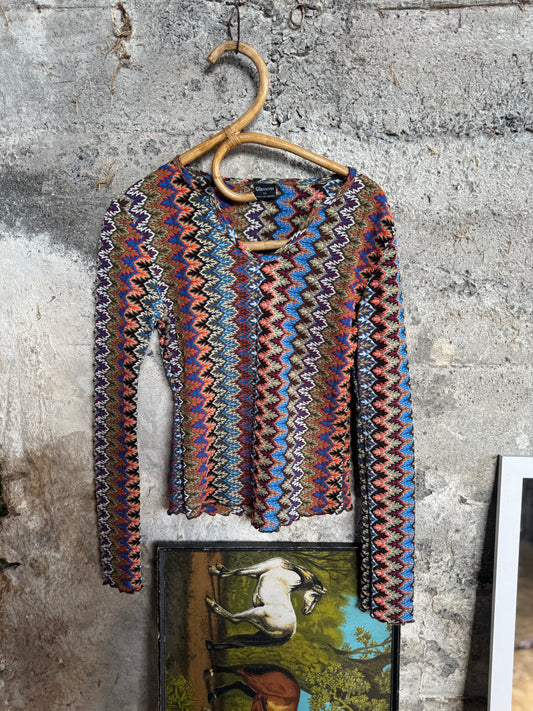 Vintage glassons top