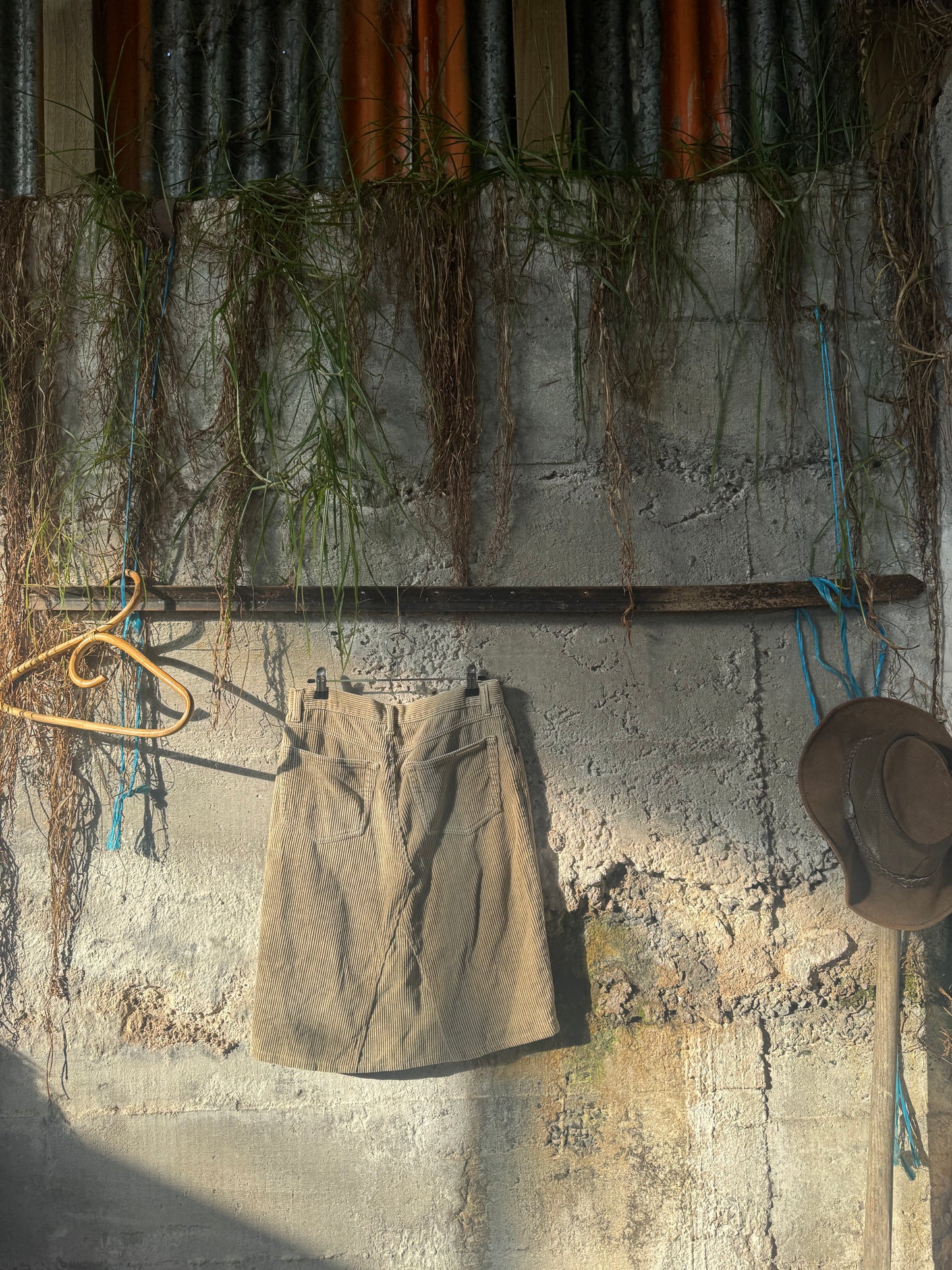 Corduroy skirt