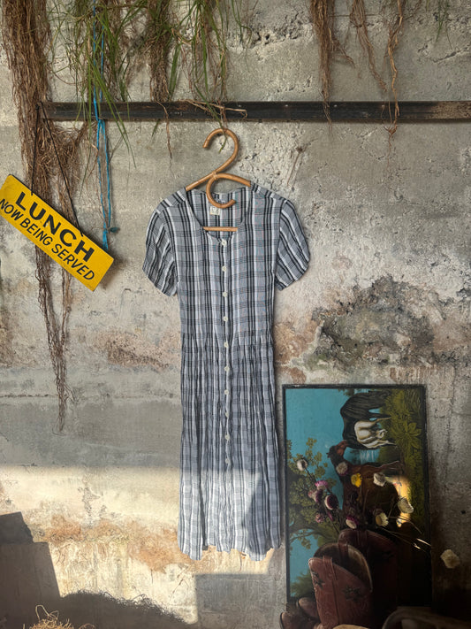 Vintage check dress