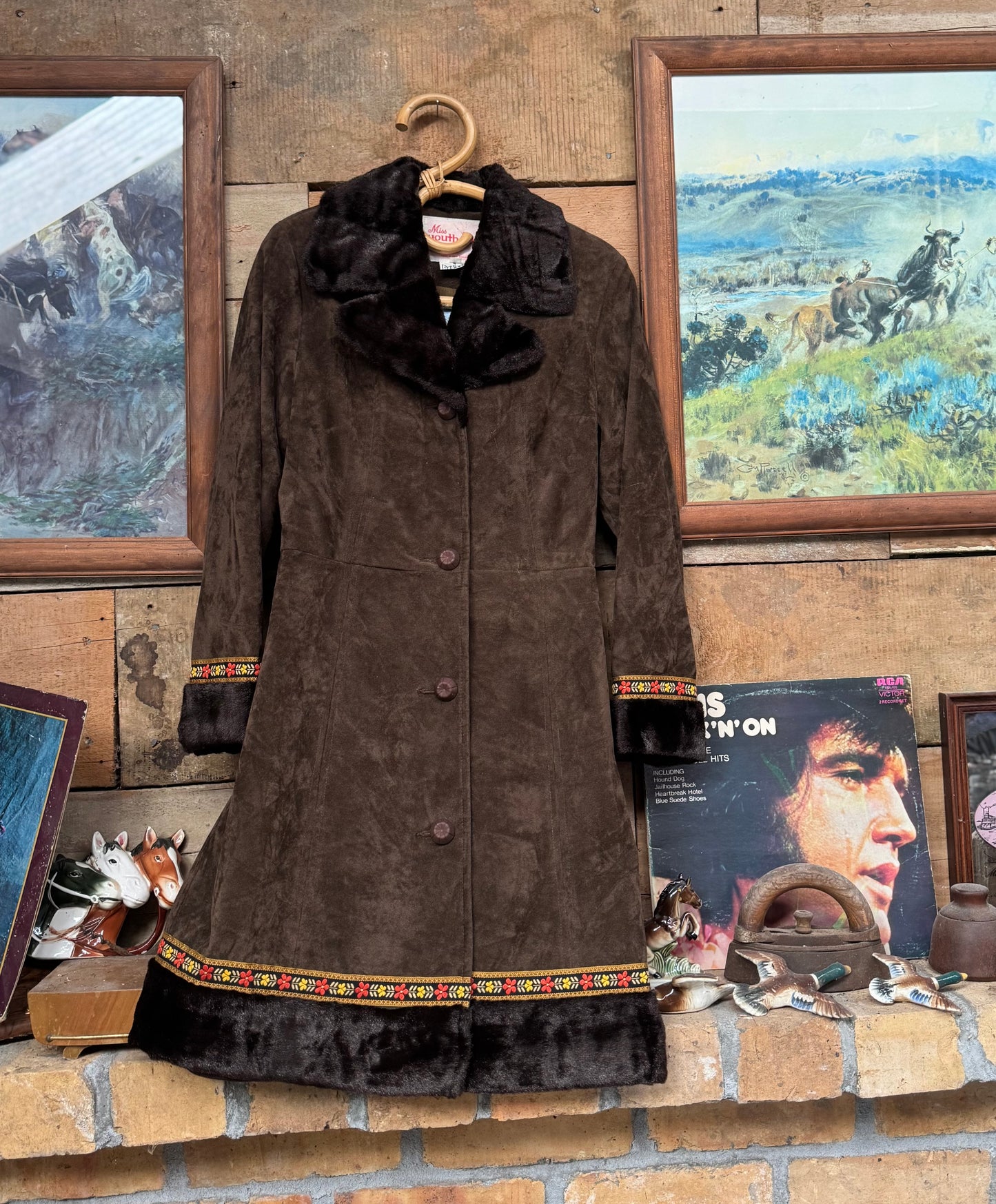 70s Coat Made in NZ